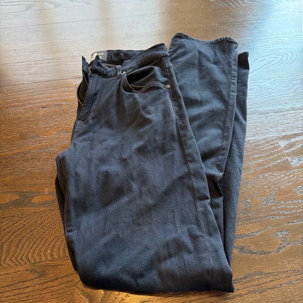Dark Blue Luxe Sport Skinny Jeans